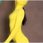 全身タイツ 薄い生地 黄色い 男性女性兼用 TXLサイズ ゼンタイ コスプレ ZENTAI レオタード ボディースーツ 仮装 コスチューム 戦隊