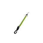 【日本製】 スーパーコイル（黄緑） 落下防止コード コイルストラップ 伸びる キーチェーン