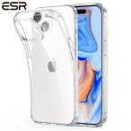 ショッピングiphone15 ESR iPhone 15 / 15 Plus / 15 Pro / 15 Pro Max ケース クリア ケース 耐衝撃 薄型 カバー 黄ばみにくい スリム 透明 TPU スマホケース クリア Project Zero