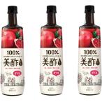 美酢 ミチョ 900mL× 3本ザクロ味 ギフト お取り寄せ ミチョ 果実酢 お酢ドリンク 飲みやすい 飲む酢