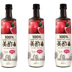 ショッピング飲む酢 美酢 美酢 ミチョ 900mL× 3本ザクロ味 ギフト お取り寄せ ミチョ 果実酢 お酢ドリンク 飲みやすい 飲む酢