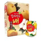 梨の果汁とすり梨が楽しめる一品 ヘテ 梨ジュース238ml(缶)×12本入り