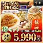 餃子 肉まん 小籠包 冷凍食品 冷凍餃子 ぎょうざ お取り寄せグルメ 食品 福袋 冷凍食品 中華惣菜 中華点心 送料無料 全10種53個入り