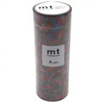 mt マスキングテープ 8P ポリゴングラデーション・ディープ 幅15mm×7m 同色8巻パック MT08D483　