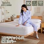 コアラマットレス保護カバー マットレスプロテクター セミダブル 高さ21-28cm ファスナー付き 抗菌・耐水加工 防ダニ 1年保証 koala(R) ポイント利用