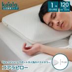 koala(R) コアラピロー まくら ピロー ホテル枕 高さ11x幅63x奥行39cm ベストセラー 低反発枕 通気性 吸湿性 首サポート 120日間返品可能 1年保証