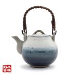 急須（有田焼） 粉引淡彩 U 土瓶