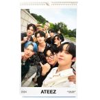 【壁掛けカレンダー2024年度】ATEEZ (エーティーズ) 2024年度 壁掛けカレンダー カレンダー 壁掛け 韓国 韓流 韓国アイドル 韓国俳優 K-POP グッズ
