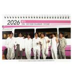 ショッピング韓流 防弾少年団（BTS/バンタンソニョンダン）2026.2027年 2年分卓上カレンダー + ステッカーシール付き 韓国グッズ 韓国アイドル 韓流 韓国 K-POP 卓上 カレンダー