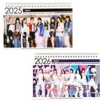 NiziU ニジュー 2025.2026年 2年分卓上カレンダー 送料無料 韓国グッズ 韓国アイドル 韓流 韓国 韓国ドラマ 韓ドラ K-POP 卓上 カレンダー