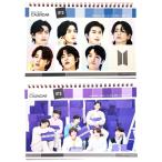 【ピンク卓上カレンダー】防弾少年団(BTS/バンタンソニョンダン)2024.2025年 2年分 ピンク 卓上カレンダー + ステッカーシール付き 送料無料 韓国グッズ