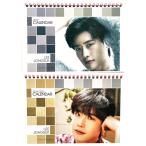 【ピンク卓上カレンダー】LEE JONGSUK イ・ジョンソク 2024.2025年 2年分 ピンク 卓上カレンダー + ステッカーシール付き 送料無料 韓国グッズ 韓国アイドル