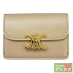 [ б/у ]CELINE Celine Trio mf карта держатель [ ломбард ][ комиссия за наложенный платеж бесплатный ]