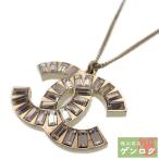 【中古】シャネル ココマーク ネックレス クリスタル ゴールド金具  美品 箱 プレゼント レディース アクセサリー   CHANEL【質屋】