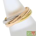 【中古】CARTIER カルティエ トリニティ リング 指輪 K18WG K18PG K18YG 750 #62 22号 メンズ レディース【質屋】【代引き手数料無料】