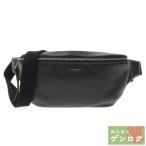 【中古】 イヴ・サンローラン ウエストポーチ ウエストバッグ レザー ブラック YVES SAINT LAURENT【質屋】【代引き手数料無料】