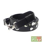 【中古】 トッズ ショルダーストラップ レザー/スタッズ 黒 シルバー金具 ストラップ TOD’S【質屋】【代引き手数料無料】
