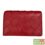 [ б/у ]BOTTEGA VENETA Bottega * Veneta кожа футляр для визитных карточек футляр для карточек красный [ ломбард ][ комиссия за наложенный платеж бесплатный ]