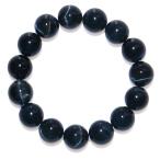 最高AAAグレードホークスアイ14mmブレスレット16.5cm18cm20...