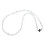 最高AAAグレード32面カット水晶ネックレス6mm50cm4月誕生石クリス...