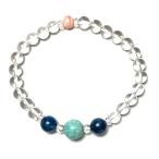 アマゾナイト＆カイヤナイトフェミニンブレスレット15cm16.5cm18c...