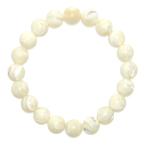 真珠の光マザーオブパール10mmボールブレスレット15cm16.5cm18...