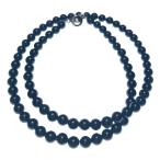 麗しく光る直径6ミリのオニキス50cmネックレス黒瑪瑙成功魔除けの石天然石数珠