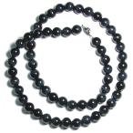 高級AAホークスアイネックレス10mm60cm10月誕生石虎目石