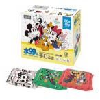 水99% 手口ふき ミッキー&フレンズ 80枚入x15個 (1200枚) 日本製 ノンアルコール 安心 安全 ベビー 子供 食事 ディズニー LEC レック 送料無料