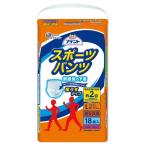 大王製紙(株) エリエール アテント スポーツパンツ 男女共用 Lサイズ 18枚入 ＜極うす！新感覚の下着。＞＜医療費控除対象品。紙おむつ＞ (キャンセル不可)
