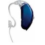 ji-enli звук azur Mini BTE( маленький размер уголок .. type )< легкий раз ~ средний * высококачественный > AZ60-DI-MMB направленность A*N внешний вход c функцией одна сторона уголок металлик midnight голубой 