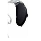 ji-enli звук azur Mini BTE( маленький размер уголок .. type )< легкий раз ~ средний * высококачественный > AZ60-VI-VBK внешний вход c функцией объем есть одна сторона уголок bell спальное место черный 