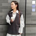 maiさんコラボ ブラウス シャツ レディース 羽織り ゆったり カフス 40代 50代 30代 C6340