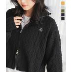 ショッピング神戸 レタス トップス レディース 40代 上品 カーディガン コーディガン ニットトップス セーター 50代 ブルゾン C7187