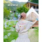  тренировочный женский обратная сторона ворсистый Rav тигр njito. сосна Momoko san сотрудничество Logo V шея тянуть over C7478