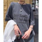 tシャツ レディース 半袖 ロゴ 綿100% ロゴtシャツ 40代 コットン トップス ドロップショルダー C7589