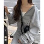 ショッピング神戸 レタス パーカー レディース 長袖 前開き 裏毛 ショート丈 40代 50代 トップス フーディー スウェット カジュアル C7695