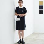 ワンピースミニワンピ襟付きスカート...