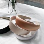 カチューシャ レディース アクセサリー ヘアアクセ 小物 ヘアアレンジ サテン J925