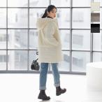 コート 中綿コート レディース アウター 冬 ゆったり 暖かい 防寒 ファー フェイクファー 中綿 K1058