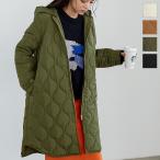 ショッピング神戸 レタス ブルゾン コート 中綿コート レディース アウター 冬 秋 キルト 取り外し可ボアライナー フード K1153送料無料