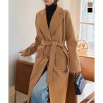 ショッピング神戸 レタス アウター レディース コート ロング チェスター 50代 40代 ブラック キャメル ベージュ 上品 ベーシック 高身長 K1388送料無料