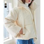 中綿ジャケット レディース 中綿コート 中綿ブルゾン スタンドカラー ジャケット 40代 50代 K1393送料無料