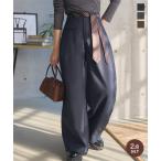 ショッピングセール ボトムス 日替わりセール カーブパンツ ボトムス レディース パンツ スラックス ウエストゴム 50代 30代 40代 ネクタイ風ベルト付き 爆買 M4302送料無料