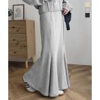 ショッピング神戸 レタス マーメイドスカート レディース スウェット 裏毛 スエット スカート 低身長 プチM M 40代 50代 かわいい カジュアル M4305