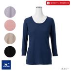 ブレスサーモふんわりタッチ8分袖シャツ（レディース）