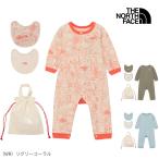 ショッピングNTB ザ・ノース・フェイス THE NORTH FACE ベビーロングスリーブロンパース＆2Pビブ NTB82402