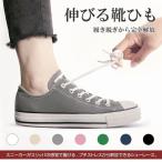 靴ひも ゴム 伸びる 靴紐 100cm 120cm シューレース 結ばない 2本1組 伸縮素材 くつひも 伸縮 紐 おしゃれ 靴ひも 大人 子供 スニーカー