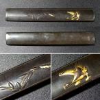 .. превосходящий . меч принадлежности вода птица . водоросли map маленький рисунок нет . старый произведение красный медь рыба . земля .. высота гравировка цветная роспись TSHB2 [ осмотр . гарда меча длинный меч ... голова глаз .