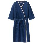 UCHINO ウチノ エアリータッチ レディースバスローブ ダークブルー Lサイズ RC15824-DB-L
